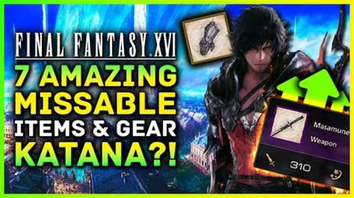 Is there any important missable item in Final Fantasy X?