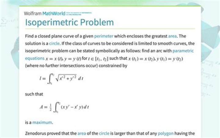 Isoperimetric problem with constraint