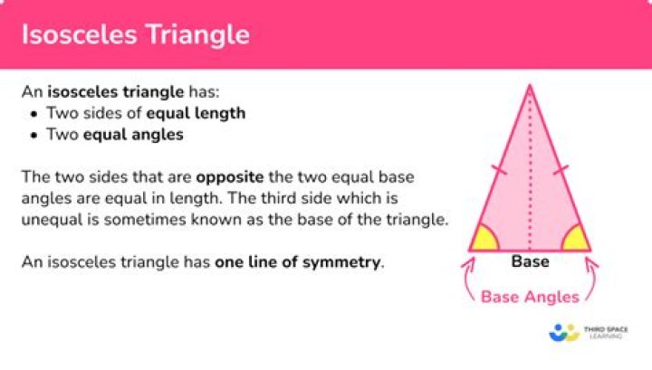 Isosceles Triangle how to find the base?