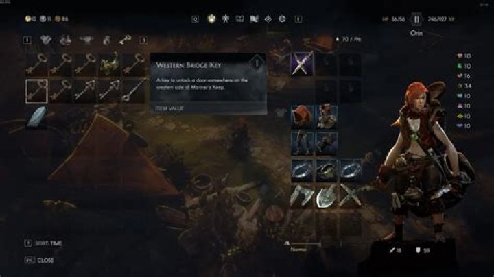 Locked Windmill Key