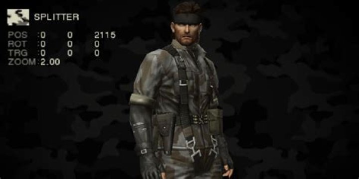 Moss Camo - MGS3