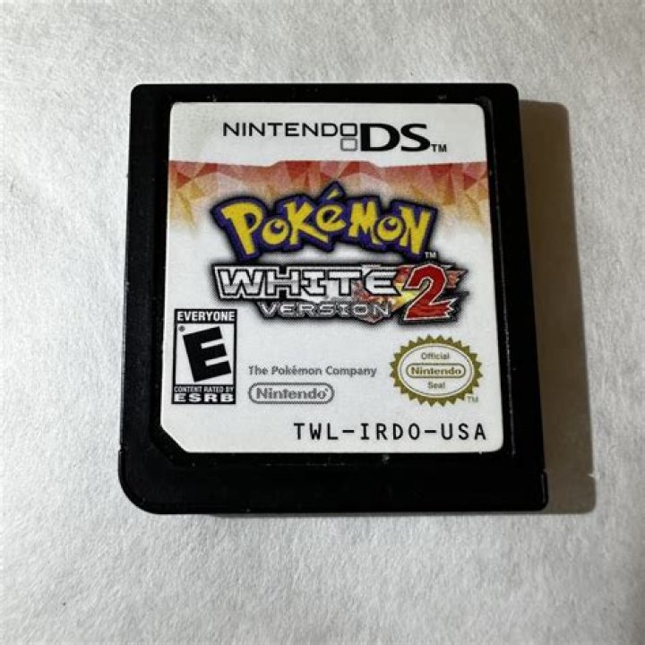 My Pokemon White 2 cartridge only shows 