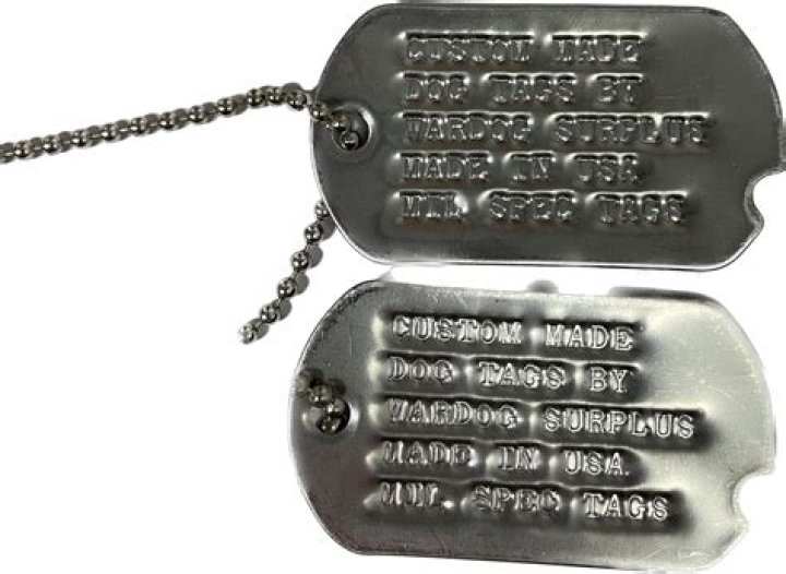 Mysterious White Dogtag