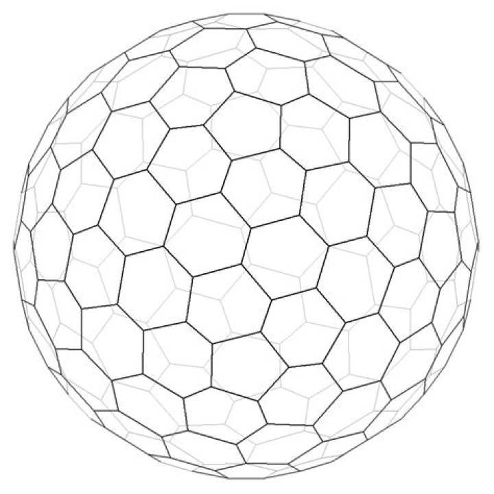 Nets of Geodesic spheres