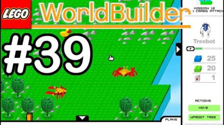 Play old Lego.com games Junkbot and Worldbuilder, saving progress