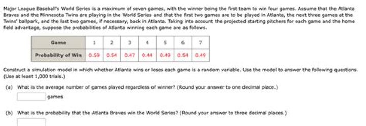 Probability of winning a 5 game series by winning 3 games where probability of winning each game is given