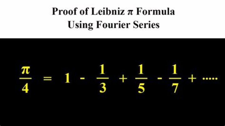 Proof of Leibniz $\pi$ formula