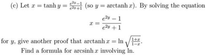 Prove formula $\operatorname{arctanh} x = \frac12\,\ln \left(\frac{1+x}{1-x}\right)$