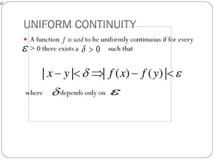 Show that 1/x is NOT uniformly continuous