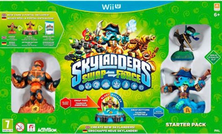 skylanders swap force wii accessing 2 players