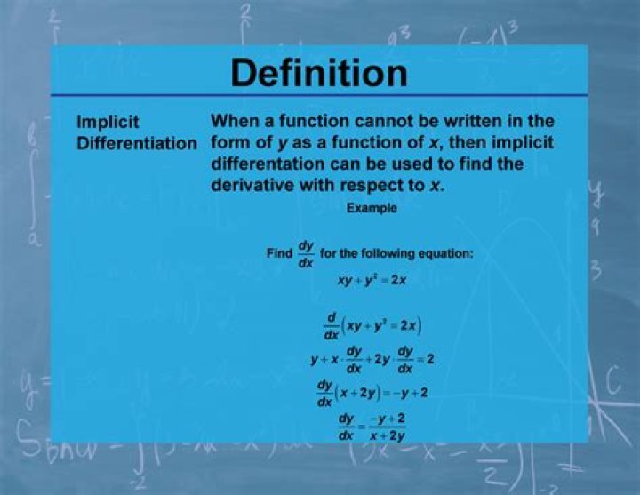 solve an implicit function