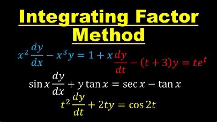 Solving second-order ODE using an integrating factor