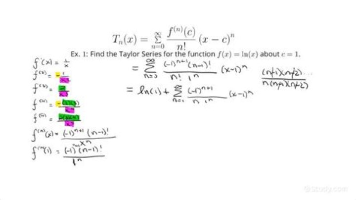 Taylor Series of trigonometric function