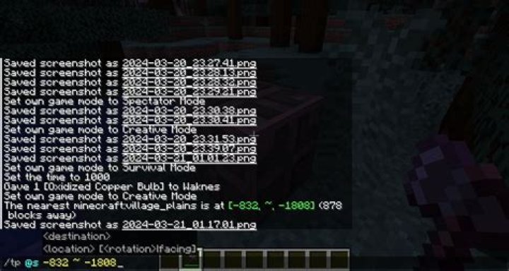 Teleporting player to a given location in Minecraft SMP Vanilla