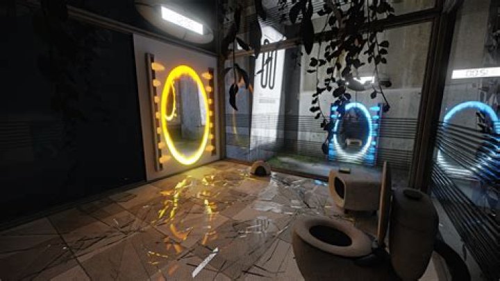 There's a relation between King Turret and Portal 2 story?