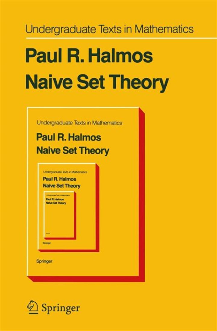 Type of set theory in Halmos' naive set theory.