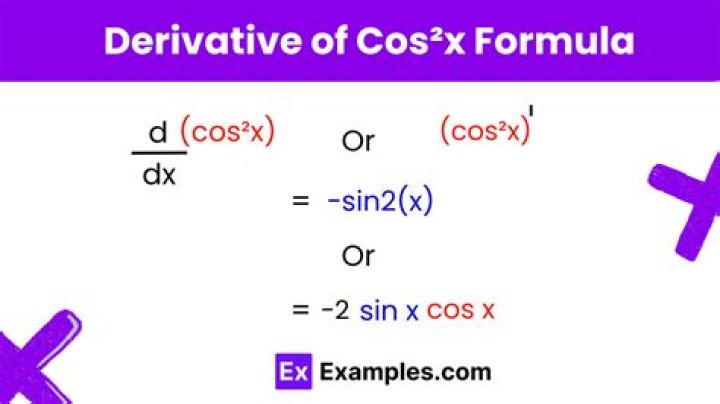 what's the derivative of $\cos(x) \sin(x)$