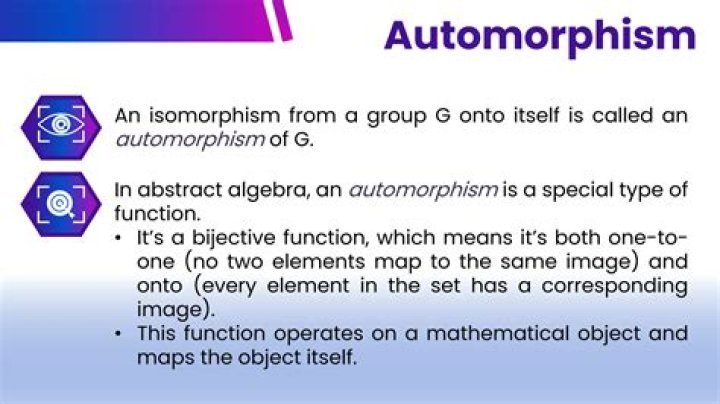 What's the difference between the automorphism and isomorphism of graph?