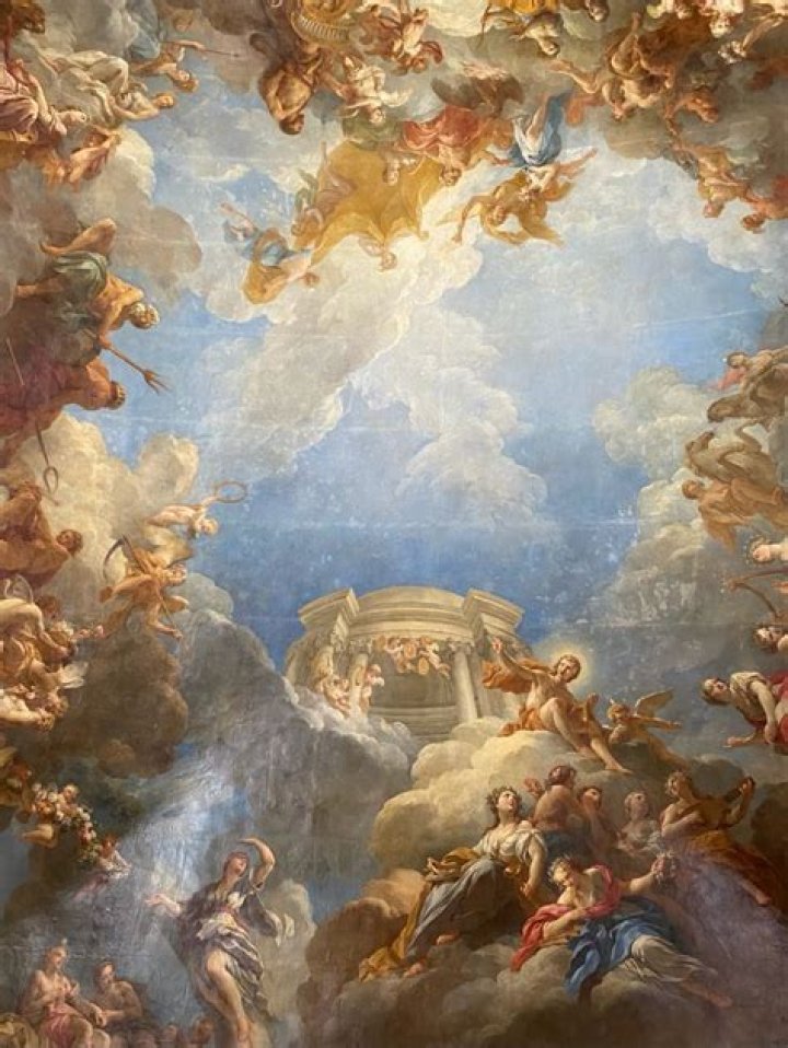 What's the purpose of the code on the painting in The Cistern?