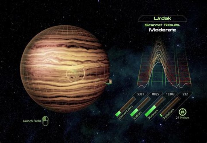 What are the Mass Effect 2 planet scan materials limits?