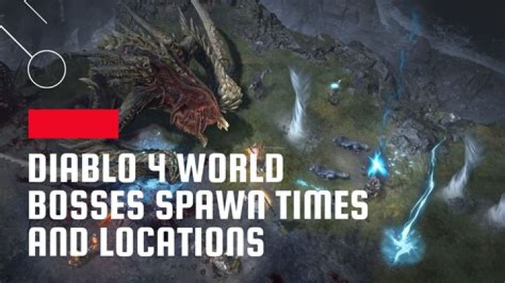 What are the spawn times for world bosses?