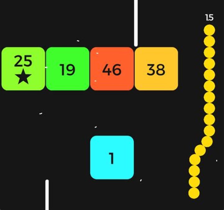 What do the star blocks do in Snake VS Block?
