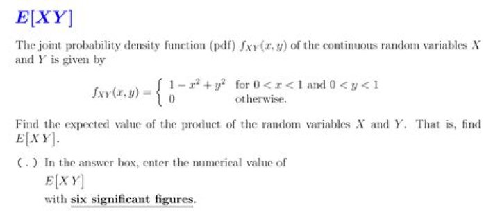 What does $E[XY]$ mean?