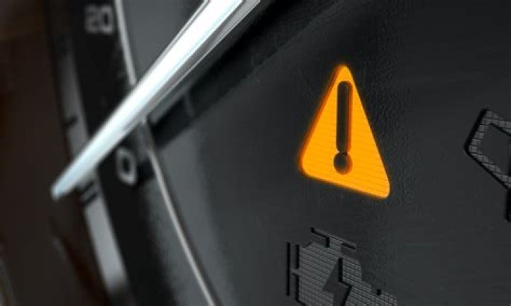 What does the yellow exclamation point on actions mean?