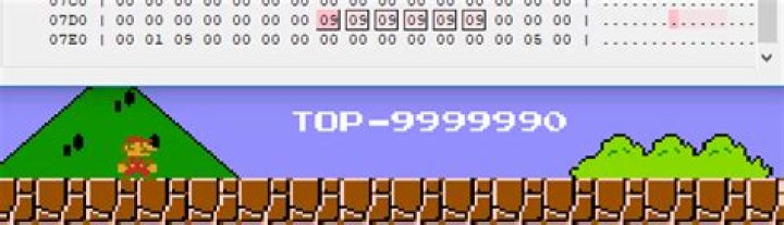 What happens when you exceed 999999 points in Super Mario Bros.?