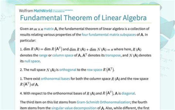 What is hyperspace in linear algebra?