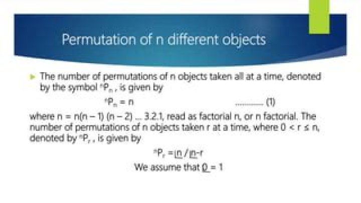 What is the proof of permutations of similar objects?