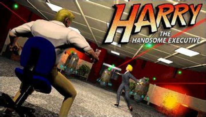 What is the story in Harry the Handsome Executive?