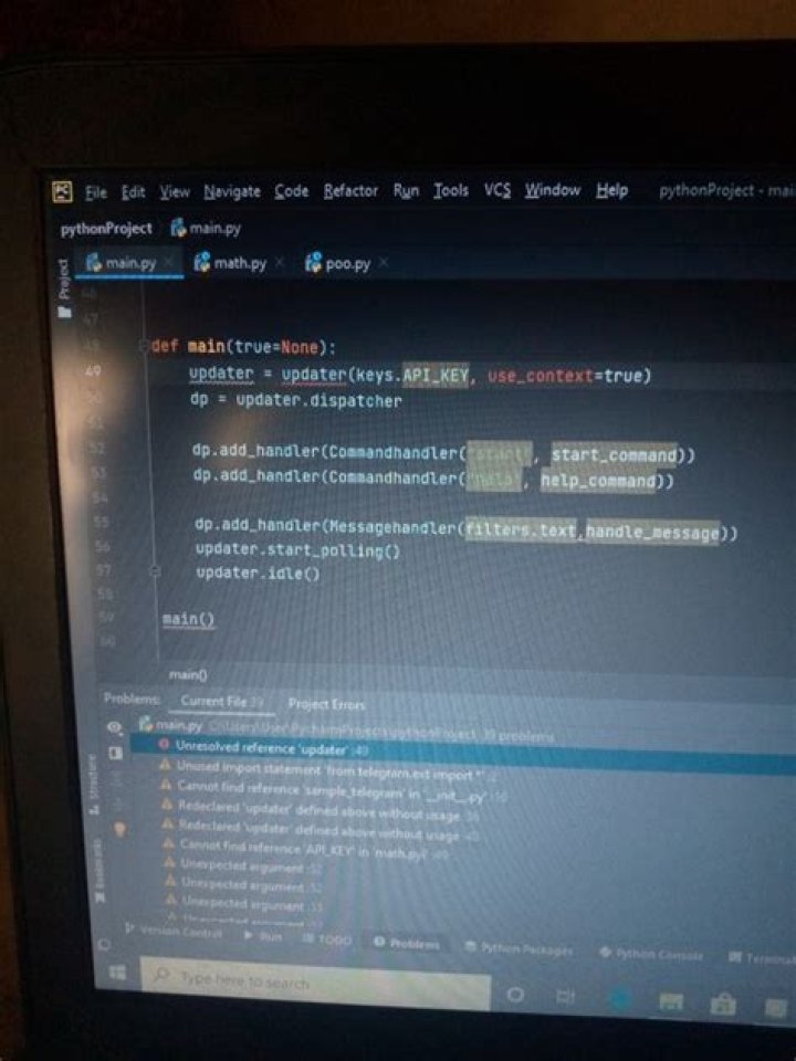 What is wrong with this line of code?