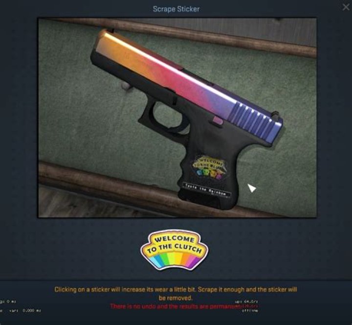 What stickers have special 