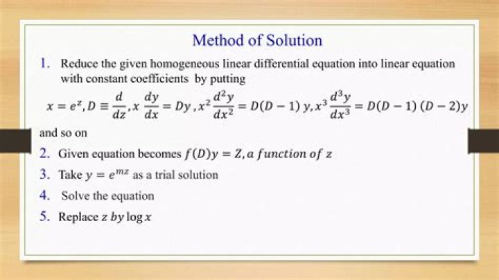 Why are the standard form of non-homogeneous linear DVQ and the general solution equations true?