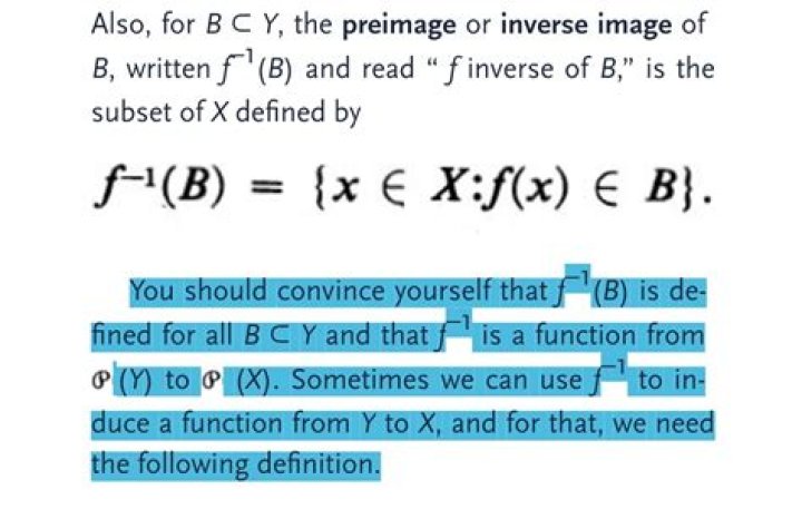 Why is being onto necessary for a function to have inverse?